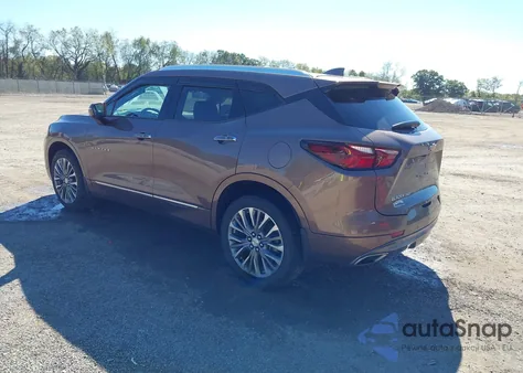 2019 Chevrolet Blazer Premier из США, поврежденный, VIN 3GNKBKRS7KS670795